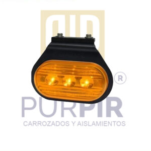 FARO ELECT. FLEX. C/ SOPORTE (COD 3030 EFL-A) AMBAR (COLG. CIRC.) BIVOLT (12/24)