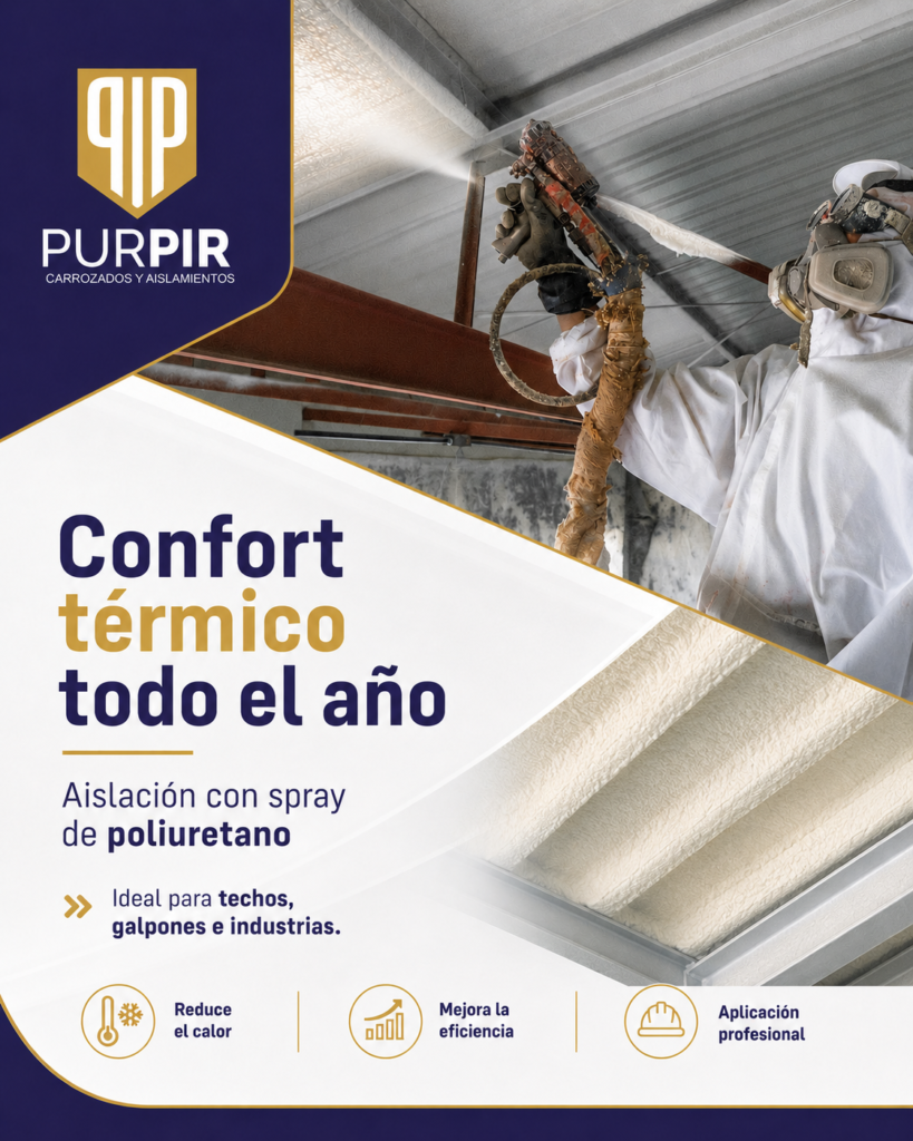 Spray de poliuterano purPir 1