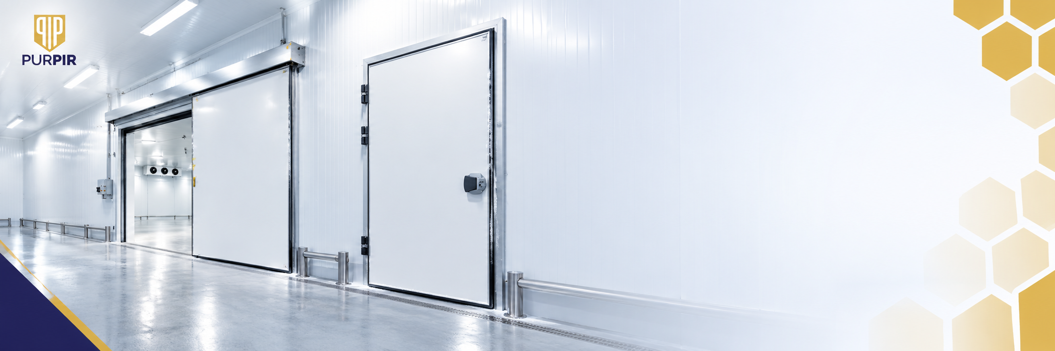 Cámaras de frío, puertas y paneles PUR PIR